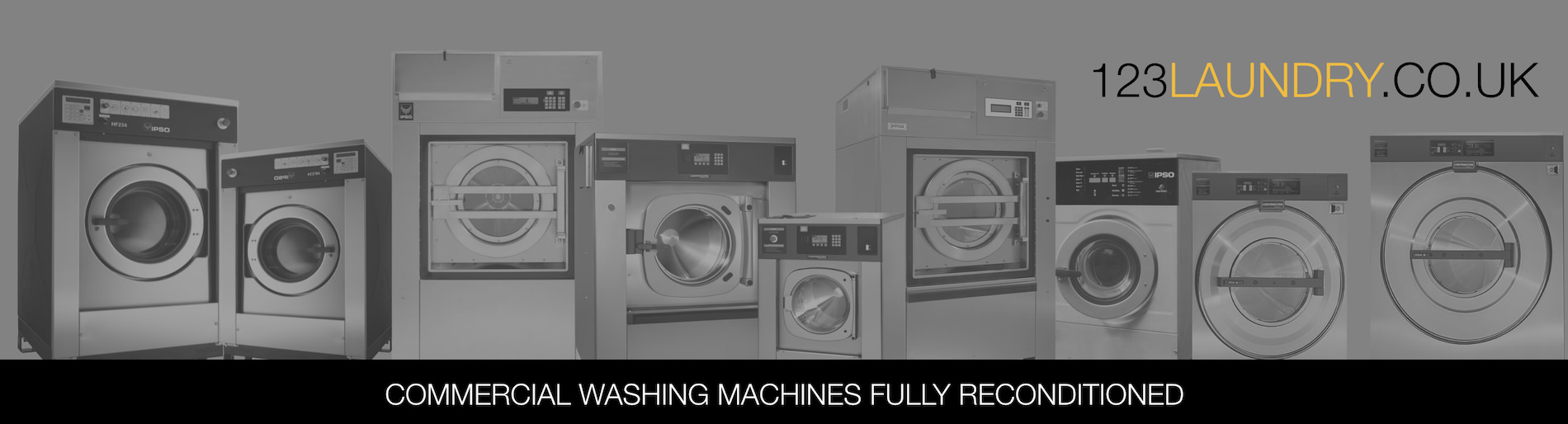 123 Laundry Specialist in Reconditioned Commerical Laundry Equipment